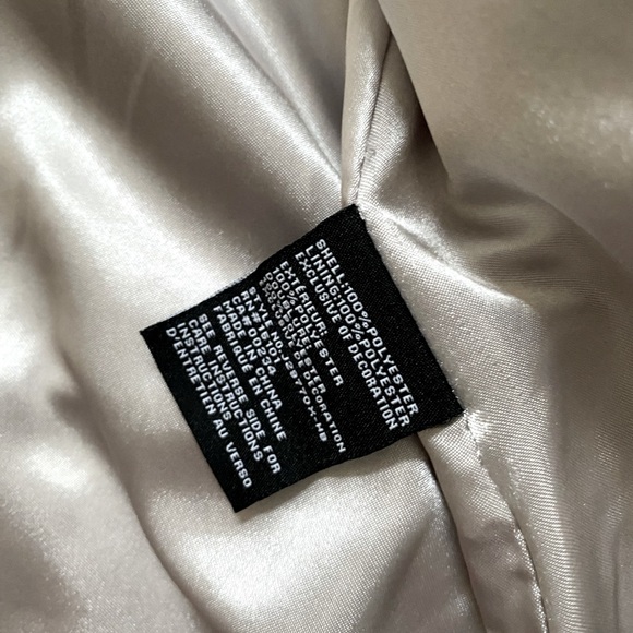 Grey Faux Fur Coat - Like New - Picture 7 of 7